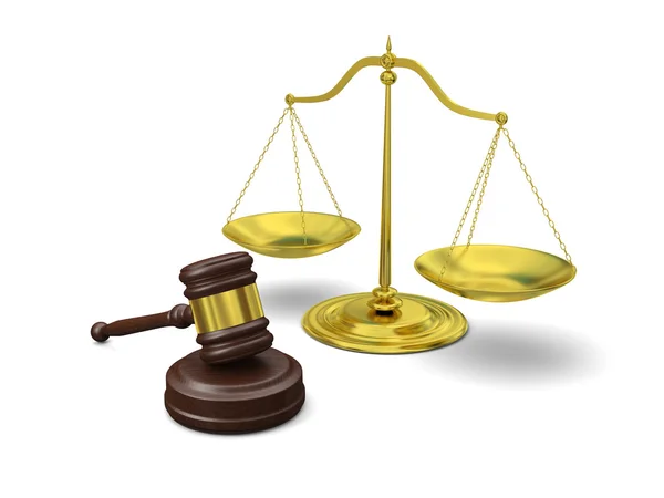 Law symbol — Stock Photo, Image