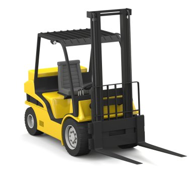 Modern sarı forklift