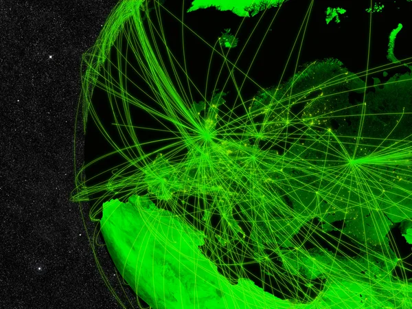 Europejska Sieć — Zdjęcie stockowe
