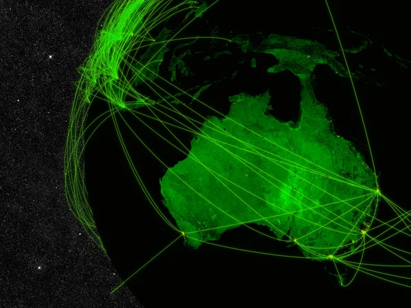 Rete Australia — Foto Stock