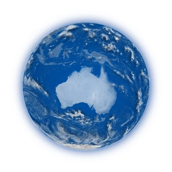행성 지구에 호주 — 스톡 사진