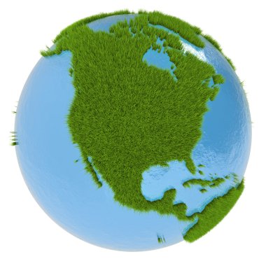 Yeşil gezegenin Kuzey Amerika