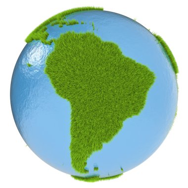 Yeşil gezegenin Güney Amerika