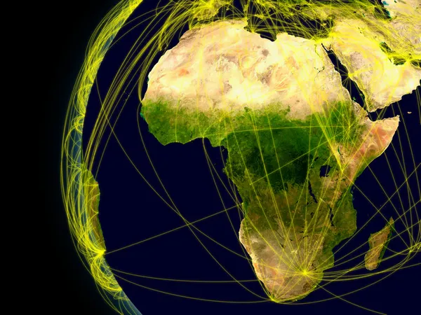 Conexiones con África — Foto de Stock