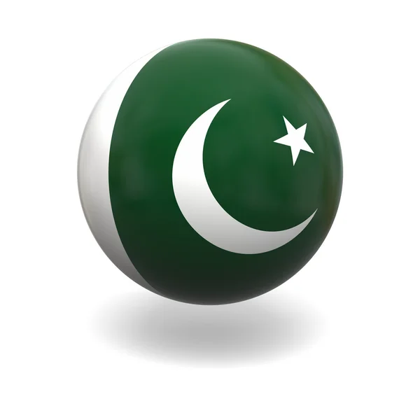 Pakistanian flag — Stock Photo, Image