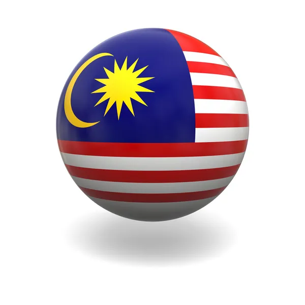 Malaysia flag — Stock Photo, Image