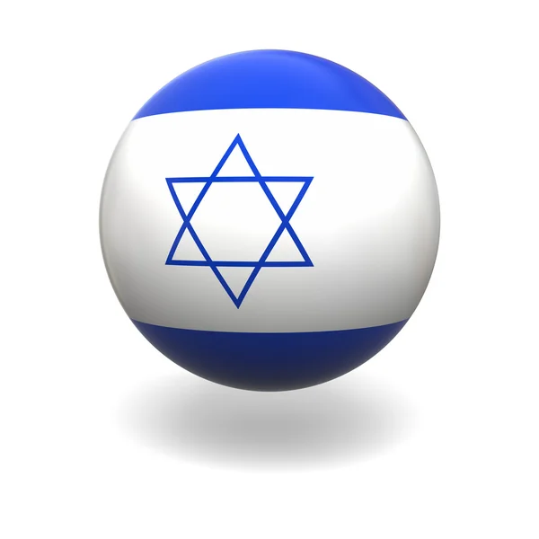 Israelische Flagge — Stockfoto