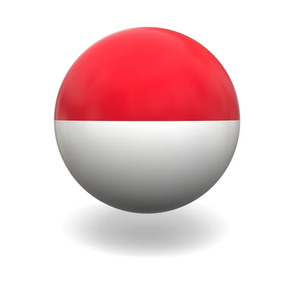 Indonesische Flagge — Stockfoto