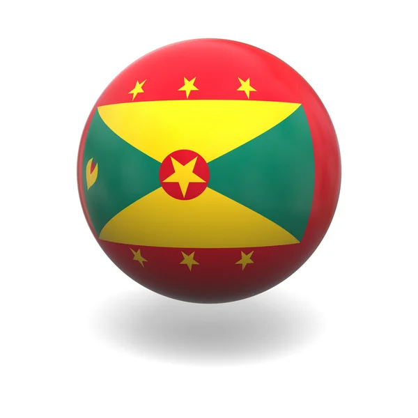 Grenadische Flagge — Stockfoto