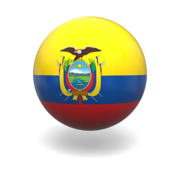 エクアドルの旗 — ストック写真