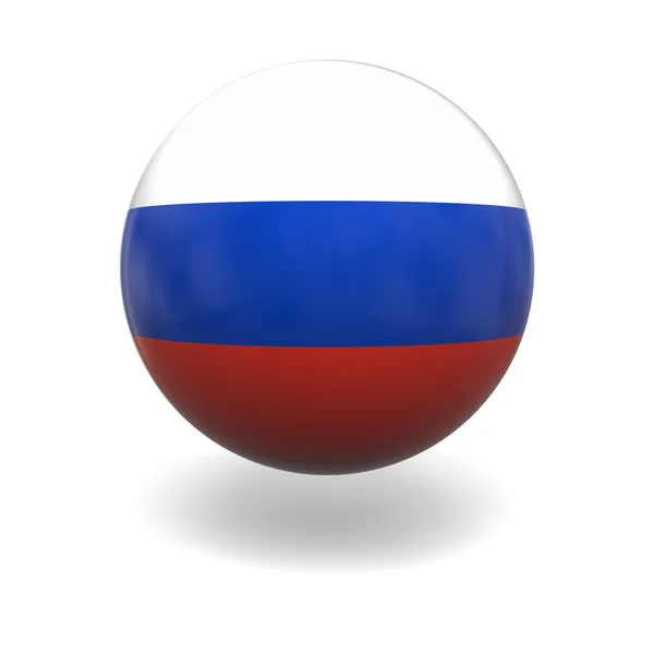 Bandera rusa — Foto de Stock