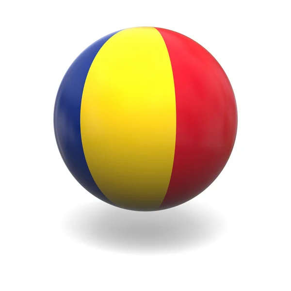 Romanian flag — Stock Photo, Image