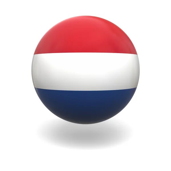 Голландська прапор — стокове фото