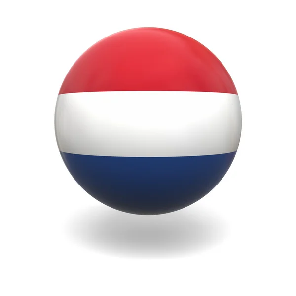 Nederlandse vlag — Stockfoto