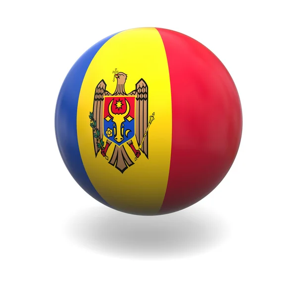 Moldova flag — Stock Photo, Image