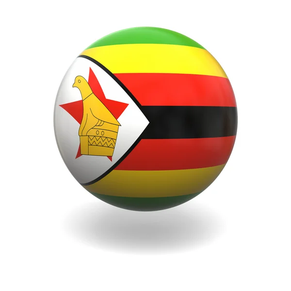 Zimbabwe flag — Stock Photo, Image