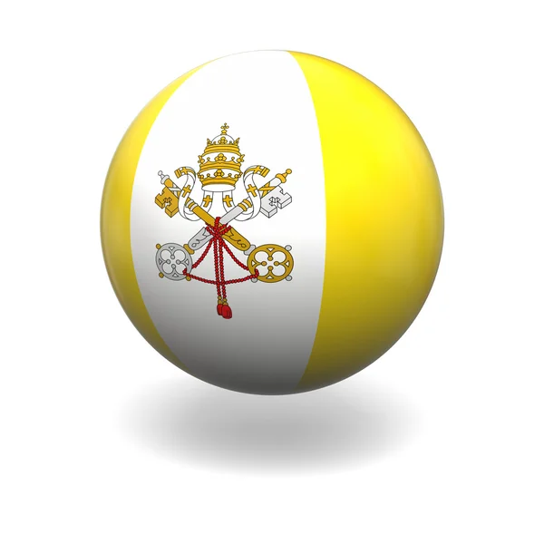 Vatican flag — Stock Photo, Image