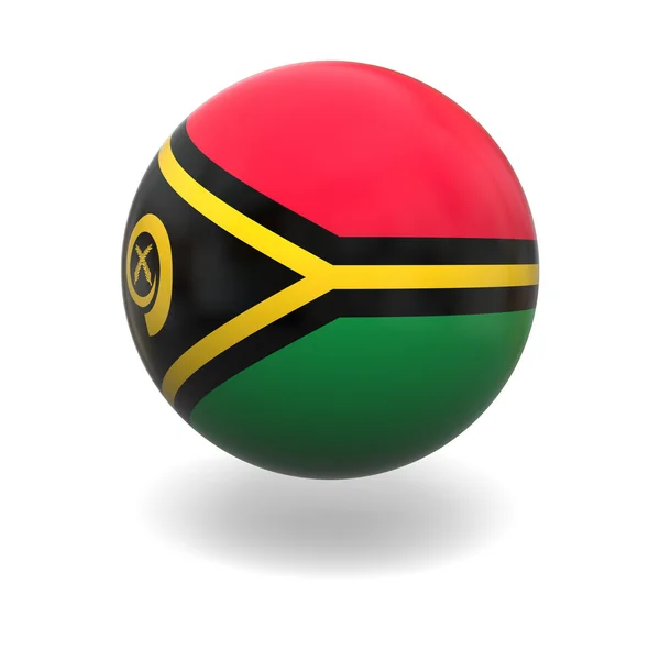 Vanuatu-Flagge — Stockfoto