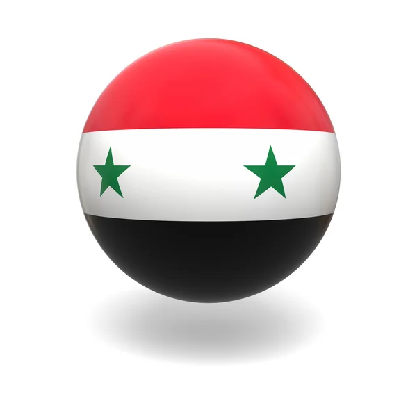 Bandera siria — Foto de Stock