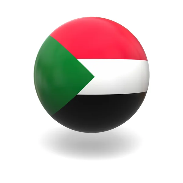 Sudan flag — Stock Photo, Image