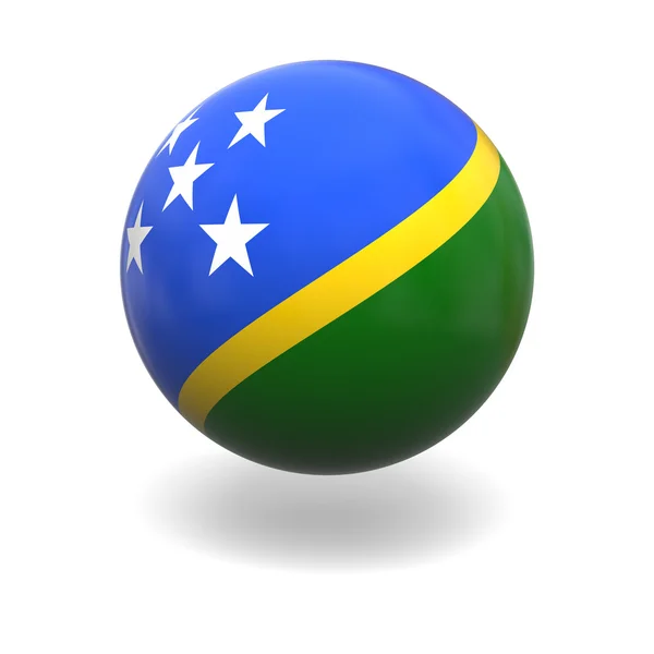 Solomon islands flag — Stock Photo, Image