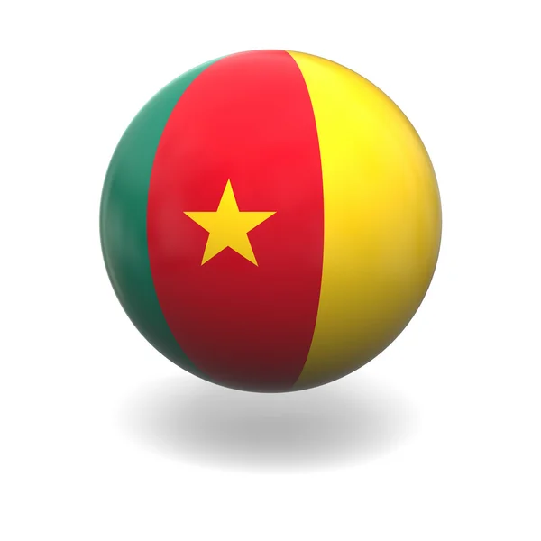 Vlag van Kameroen — Stockfoto