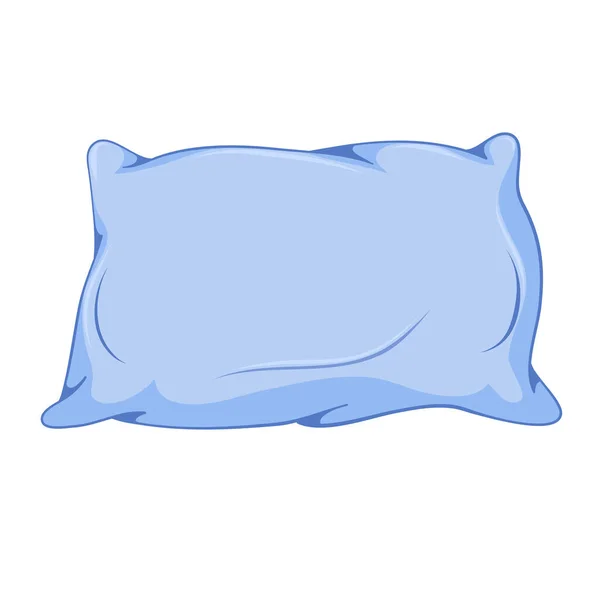 Realistic Cartoon Pillow Hand Drawn Design — Wektor stockowy