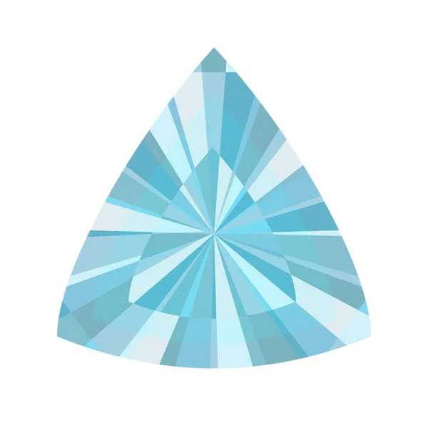 Juwel Diamant Edelstein Aufkleber — Stockvektor