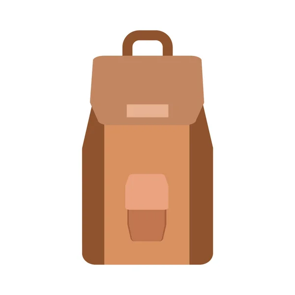 学校平板式背包 — 图库矢量图片