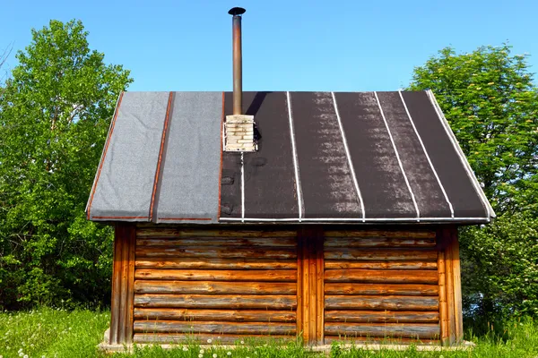 Trähus — Stockfoto