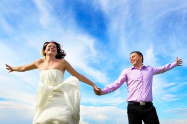 mutlu damat ve gelin