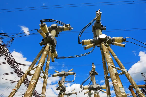 電気変電所の機器 — ストック写真