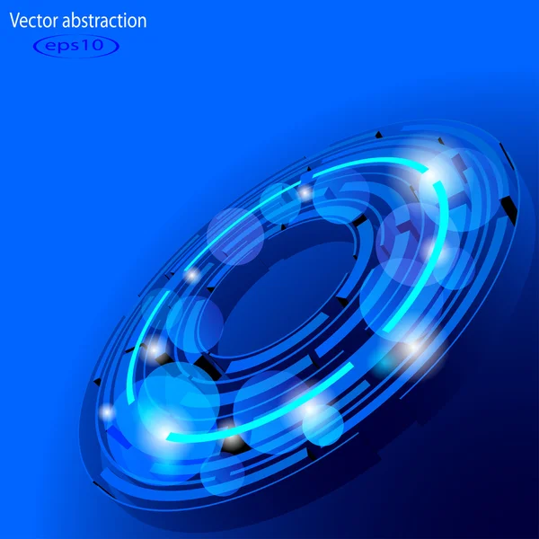 Illustration of circles — Stock Vector