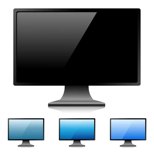 Digitale monitor — Stockvector