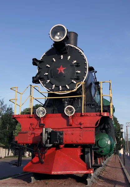 Vieja locomotora — Foto de Stock