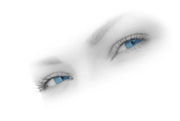 Blaue Augen — Stockfoto