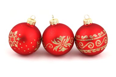 Christmas kırmızı top.