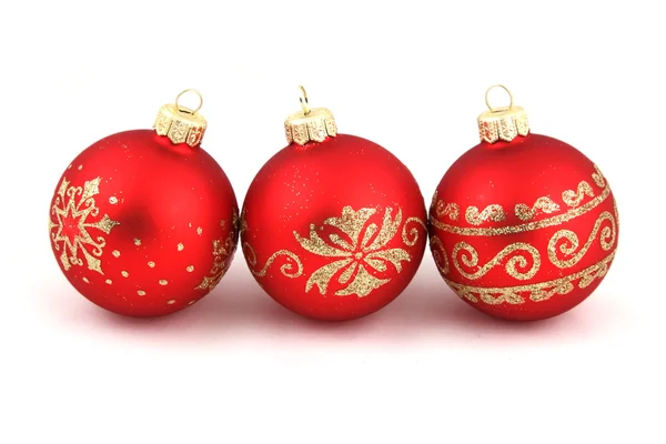 Christmas red ball. — Stock Photo, Image