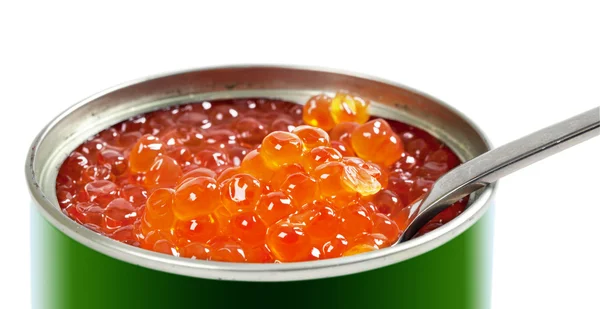 Caviar de salmón rojo — Foto de Stock