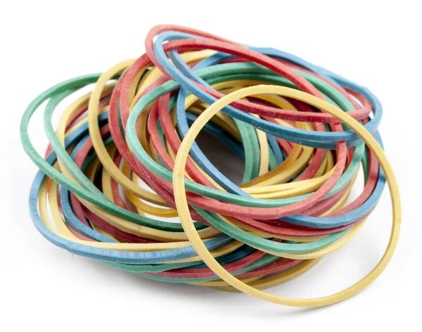 Rubber bands voor geld — Stockfoto