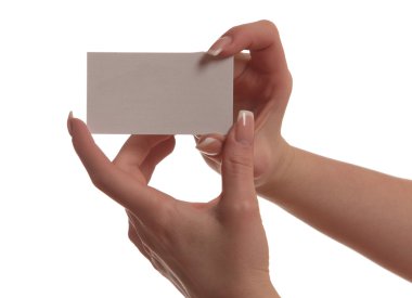 el ile bir iş kartı