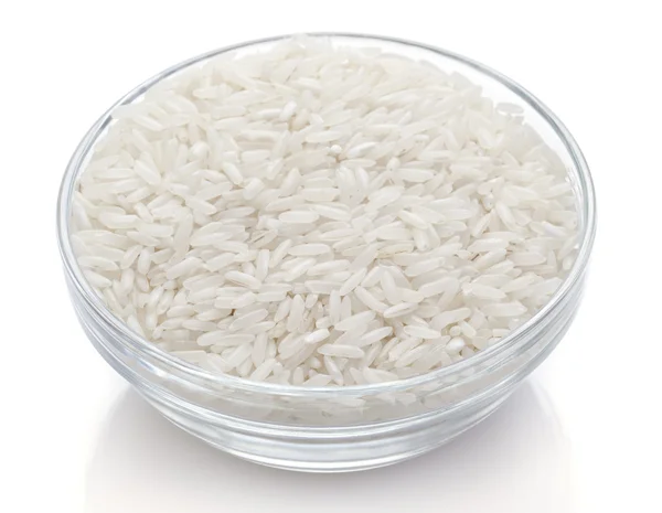 Rice in a bowl — Stock Photo, Image