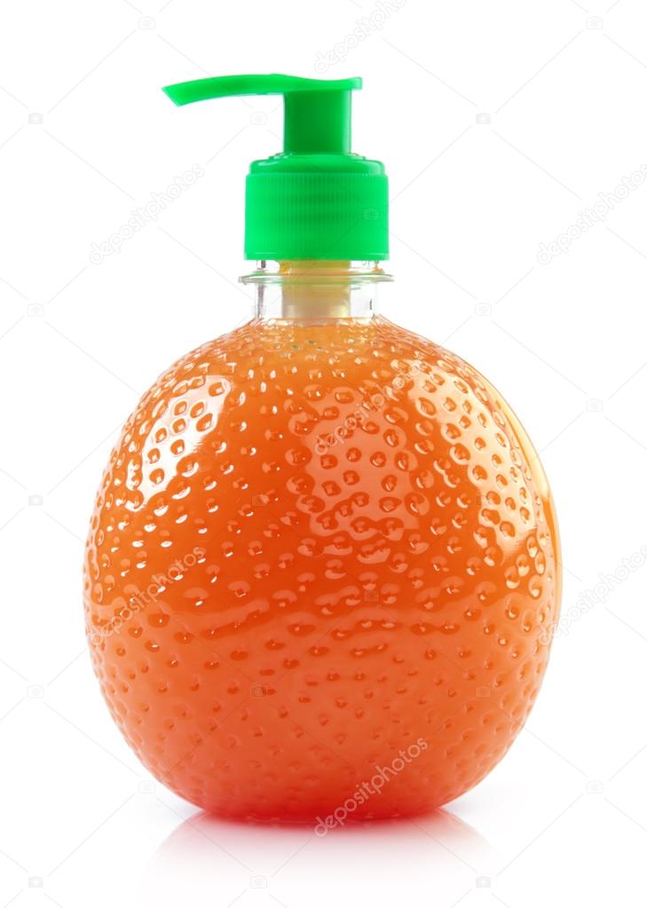 Bottle with liquid soap