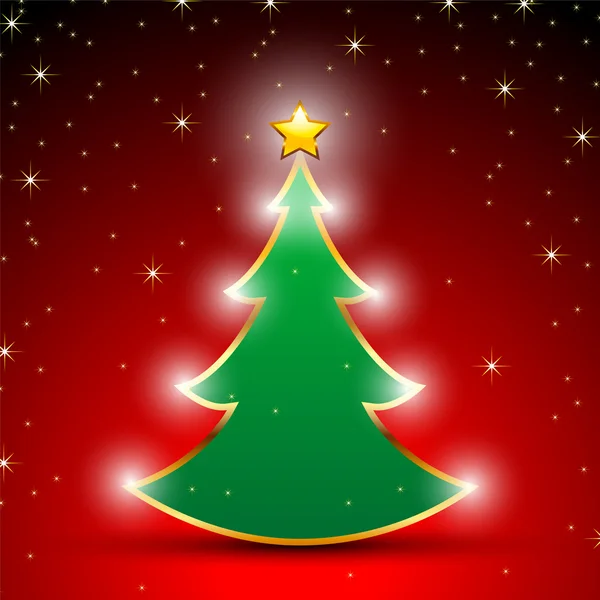 Christmas tree — Stock Vector