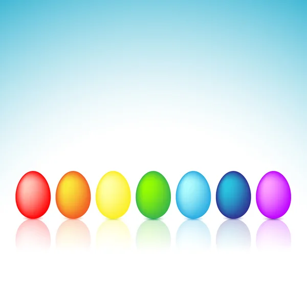 Easter eggs — Stock Vector