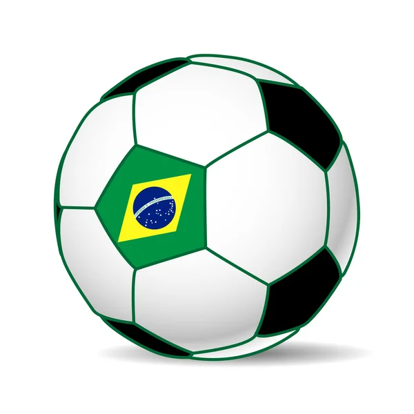 Occer bal — Stockvector