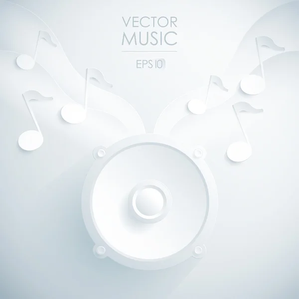 Fundo musical — Vetor de Stock