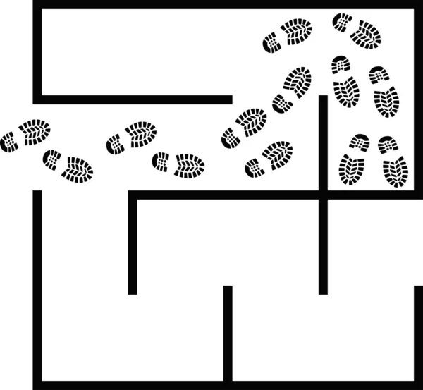 Laberinto — Archivo Imágenes Vectoriales