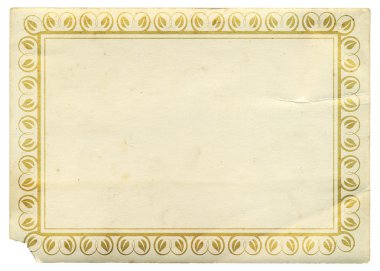 eski kağıt