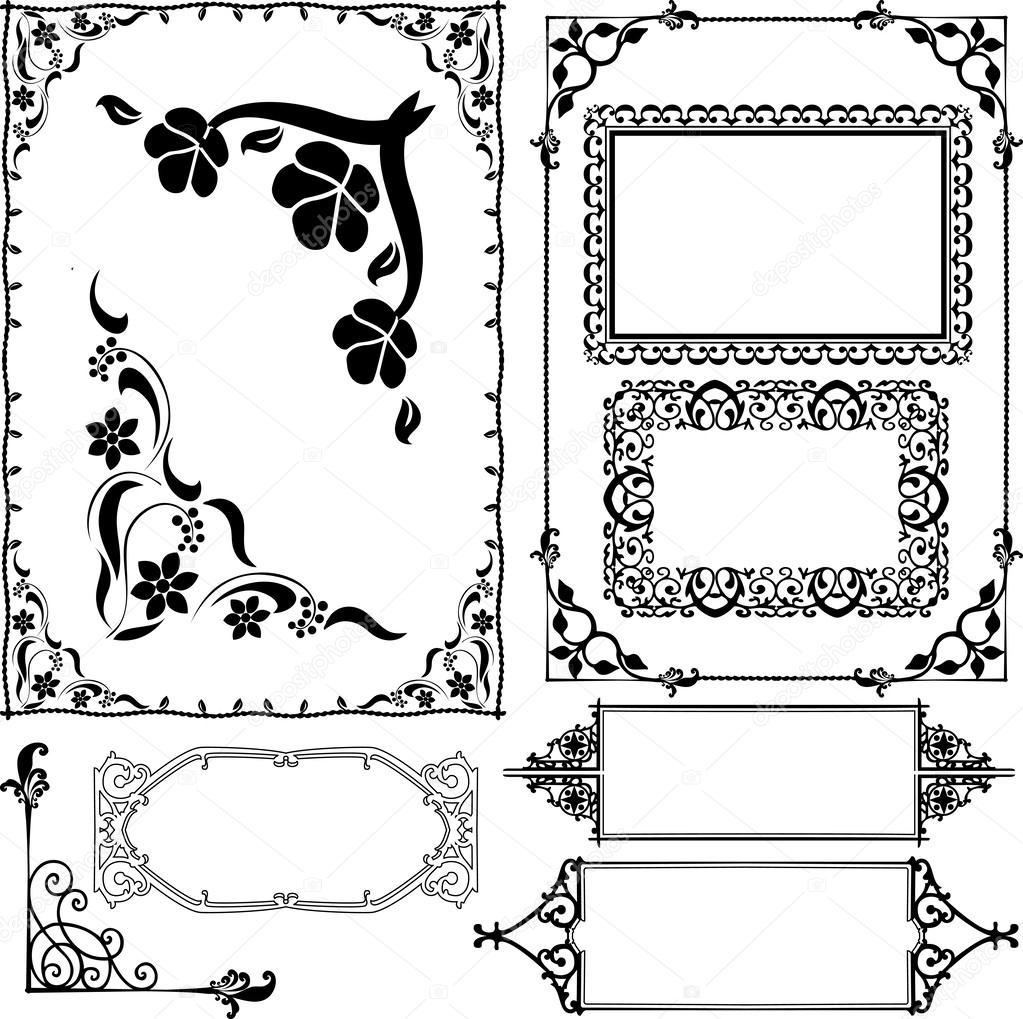Borders and frames